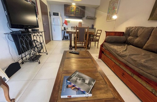 Constitucion Apartment | Studio featuring a private terrace with a grill