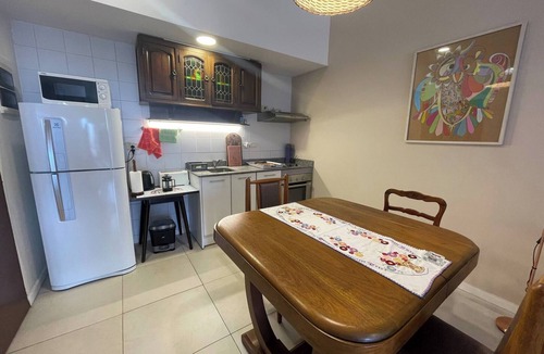 Constitucion Apartment | Studio featuring a private terrace with a grill
