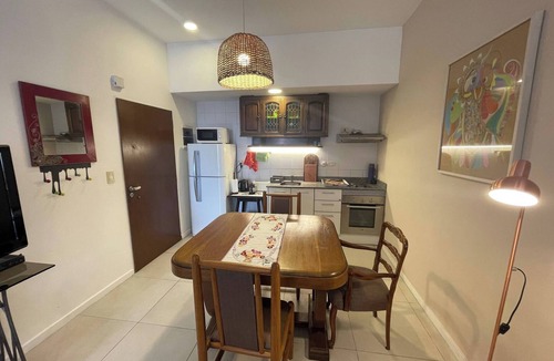Constitucion Apartment | Studio featuring a private terrace with a grill