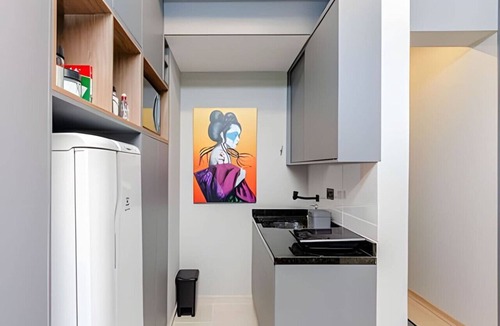 Bigorrilho Apartment | Studio incrível no condomínio clube sky Batel soho