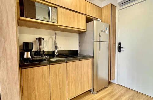 Matriz Apartment | Studio incrível no Elysia, completo com vaga e ar.