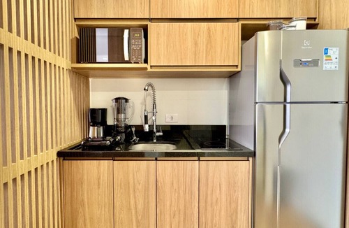 Matriz Apartment | Studio incrível no Elysia, completo com vaga e ar.