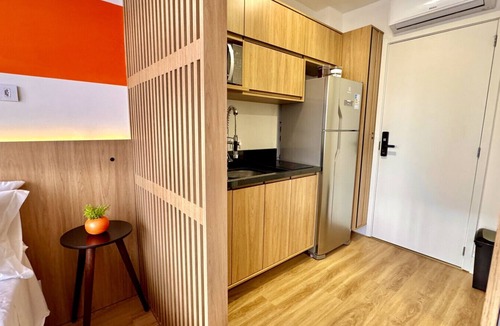 Matriz Apartment | Studio incrível no Elysia, completo com vaga e ar.