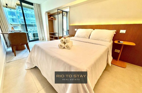 Leblon Apartment | Studio Leblon - Modern with pool and gym.