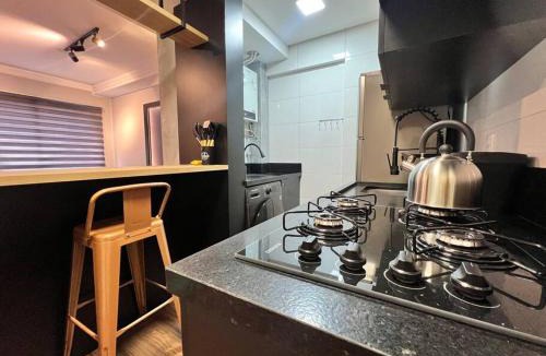 Centro Apartment | Studio Lounge Impecável Novo