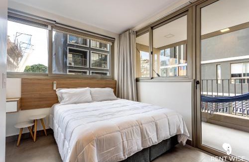 Cerqueira Cesar Apartment | Studio Luxo- Academia, Coworking & Piscina-Jardins