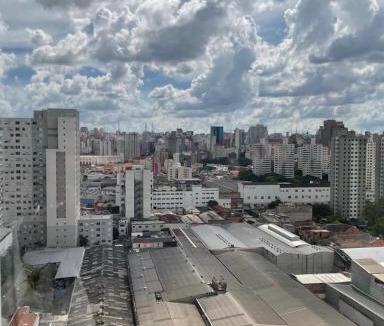 Bras Apartment | Studio metrô Brás vista centro