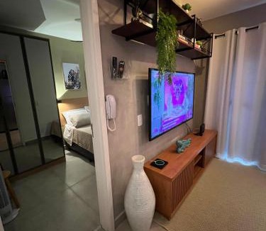 Panamby Apartment | STUDIO MODERNÍSSIMO no Coração da Cidade Totalmente Equipado