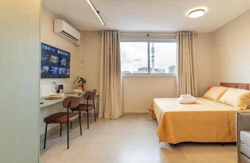 Barra Funda Apartment | Studio Moderno - 4 Hóspedes | Mitz Barra Funda
