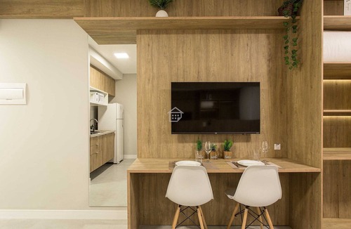 Mont'Serrat Apartment | Studio Moderno com Vista do Guaíba