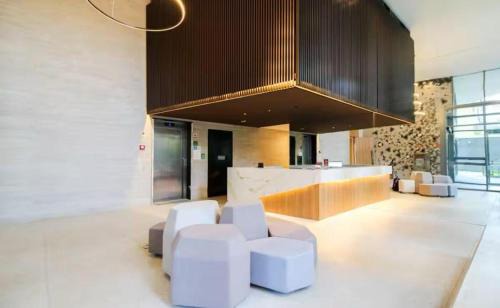 Perdizes Apartment | Studio moderno em Perdizes com Piscina e Academia na cobertura e Coworking próximo Allianz Parque e Albert Einsten