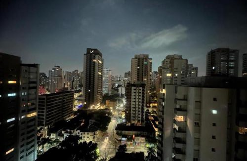 Perdizes Apartment | Studio moderno em Perdizes com Piscina e Academia na cobertura e Coworking próximo Allianz Parque e Albert Einsten