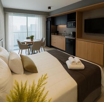 Graca Apartment | Studio Moderno em Salvador c/Rooftop Sensacional