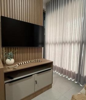 Saraiva Apartment | Studio moderno, rooftop com piscina, próx UFU