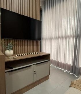 Saraiva Apartment | Studio moderno, rooftop com piscina, próx UFU