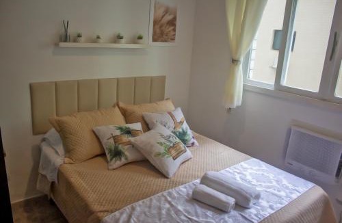 Aparecida Apartment | Studio pé na areia Santos -Wifi rápido - vaga rotativa