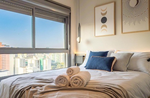 Vila Pompeia Apartment | Studio Perdizes WiFi Academia Vista Allianz Einstein