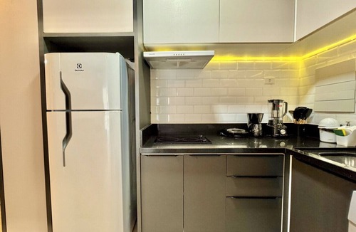 Matriz Apartment | Studio, piscina e lava e seca, frente ao Shopping