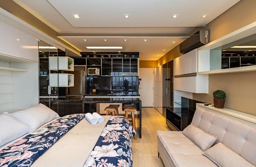 Matriz Apartment | Studio Premium com Garagem no 28º andar - MID2809
