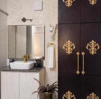 Novo Mundo Apartment | Studio Romã térreo com cozinha