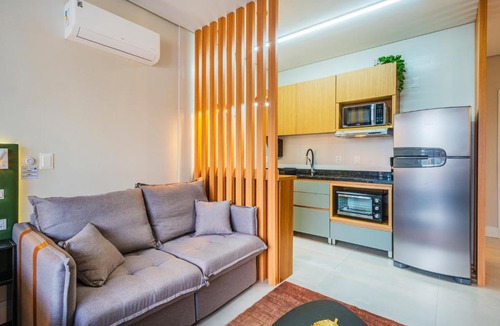 Santo Antonio de Lisboa Apartment | Studio Saint Garden - Sunset - Pool with Sea View - Santo Antonio de Lisboa - Florianopolis