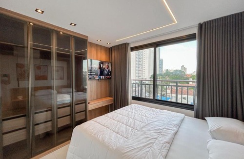 Aclimacao Apartment | Studio Style com Dois Quartos e Lavadora