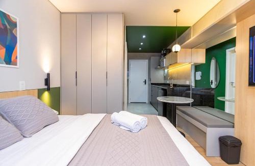 Cristo Rei Apartment | Studio Super Completo em Região Tranquila -EIX0202