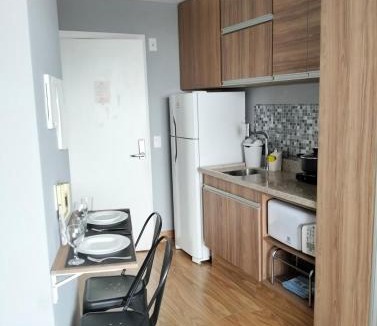 Se Apartment | Studio urbano, piscina e academia, próx ao metrô