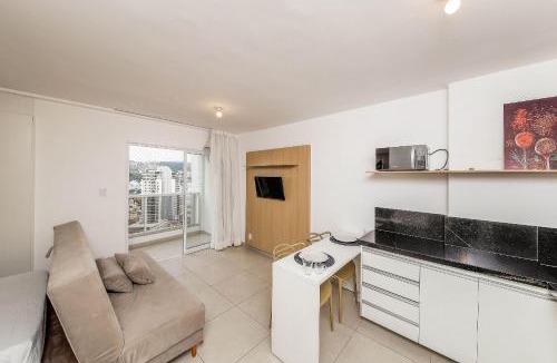 Centro Apartment | Studio Vibe 2206 com Piscina/academia/varanda