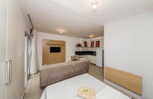 Centro Apartment | Studio Vibe 2206 com Piscina/academia/varanda