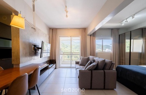 Florianopolis Apartment | Studio w/BBQ 750m from the UFSC - PST1409