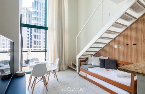 Pituba Apartment | Studio w/pool & barbecue in the building RAQ1609