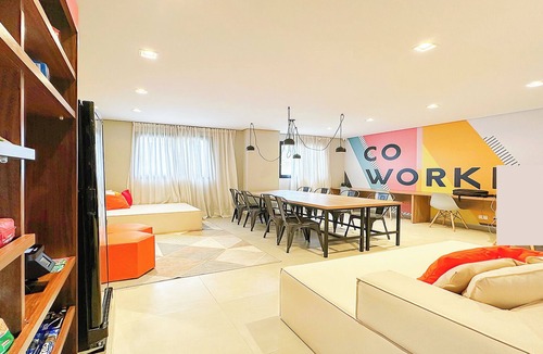 Novo Mundo Apartment | Studio with garage and balcony! Next to Live Curitiba!