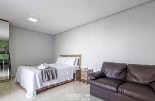 Setor Pedro Ludovico Apartment | Studio with balcony in cond. with pool CRY2208
