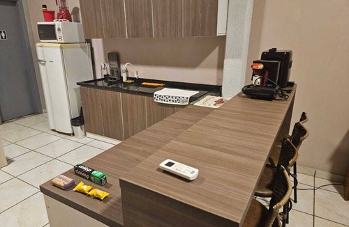 Gravatai Apartment | Studio with balcony, 500m from city hall.