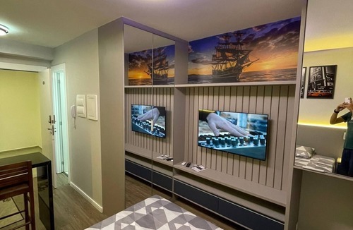 Novo Mundo Apartment | Studio with swimming pool near to the Malls.