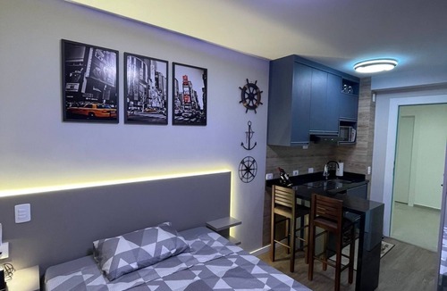 Novo Mundo Apartment | Studio with swimming pool near to the Malls.