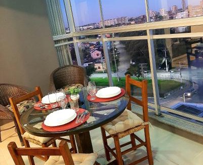 Simoes Lopes Apartment | Studio Xavante 615A - com garagem, portaria 24h e uma vista linda!