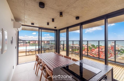 Jurere Apartment | Studios in Building with Swimming Pool in Jurerê - SOT