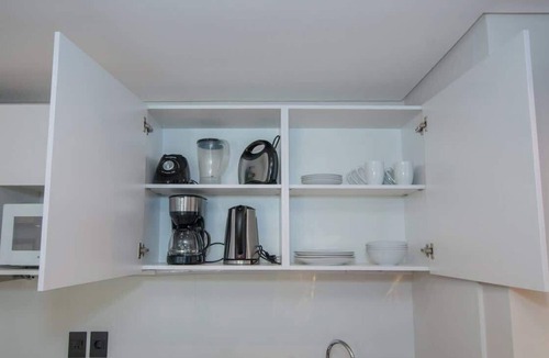 Asuncion Apartment | Stylish Stay w/Private Patio | Pool, Gym Access