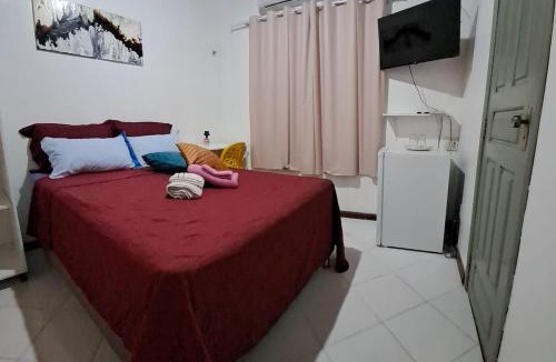 Mangueirao House | Suíte com ar condicionado próximo ao Estádio Mangueirão