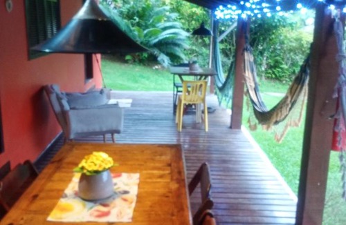 Ilha Grande Apartment | Suíte simples floresta verde