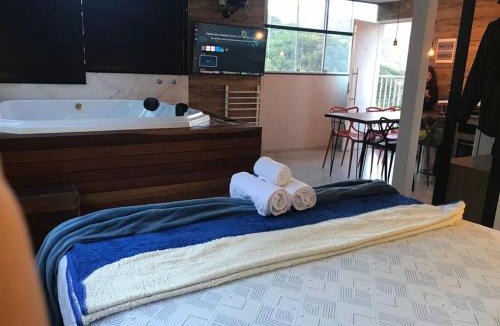Petropolis Apartment | Suite Deluxe Aconchegante com Jacuzzi Bingen Petrópolis