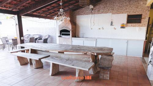 Mariricu House | Suite em Guriri Norte com Piscina e Churrasqueira