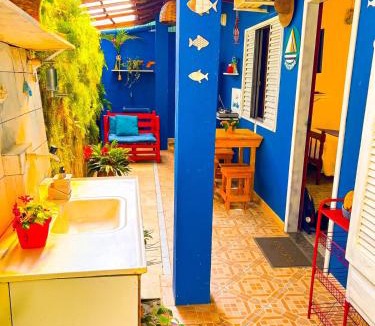 Vila do Abraao Apartment | Suites Casa Azul Caiçara, Abraão, Ilha Grande