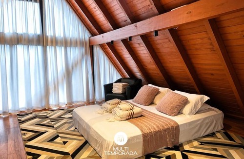 Leoberto Leal House | Sunset Invernada c/Jacuzzi - Leoberto Leal/SC