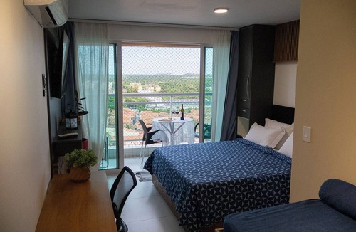 Edson Queiroz Apartment | Super quiet, equipped and cozy Studio designed by travelers