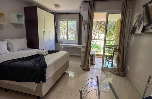 Smin Apartment | The Sun | Flat Sofisticado + Piscina e Academia
