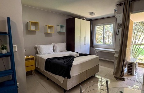 Smin Apartment | The Sun | Flat Sofisticado + Piscina e Academia
