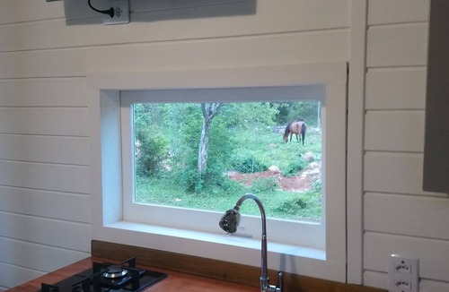 Praia Grande Cabin | Tiny House Morning Gloring - spectacular view